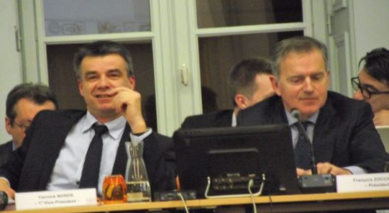 Yannick Borde aux cotés de François Zoccetto l'ex-maire de Laval
