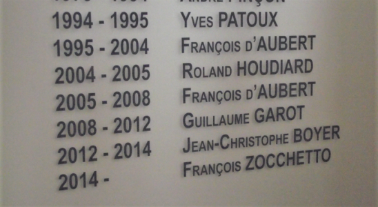 Liste des maires de Laval il faudra ajouter Florian Bercault