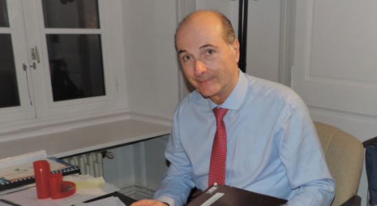 Philippe Habaud dans son bureau