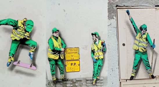 Petites peintures de rue Gilets Jaunes