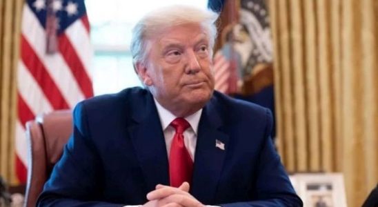 Donald Trump dans le bureau ovale