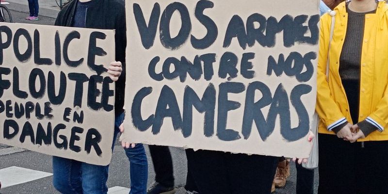Dans le cortège des jeunes...