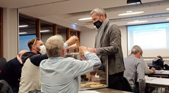 Vote au sein du conseil municipal de l'Huisserie