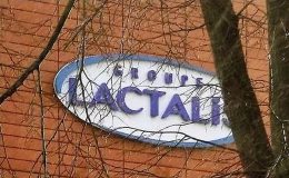 Le logo du groupe Lactalis dont le siège est à Laval en Mayenne - leglob-journal.fr