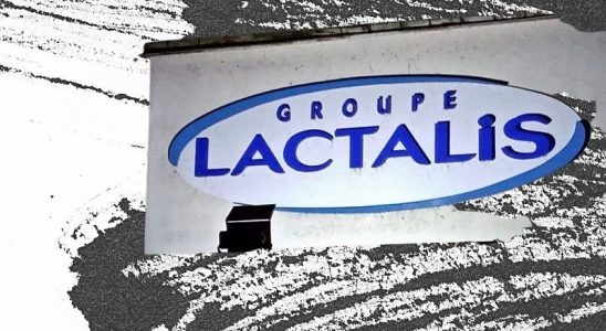 le logo du groupe Lactalis en Mayenne