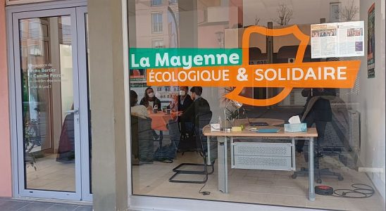 La façade de la permancence de Bruno Bertier et Camille Pétron à Saiint Nicolas