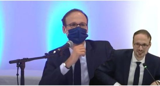 Florian Bercault le maire (DVG) de Laval