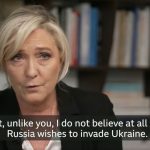 Marine le Pen sur l'ukraine a la BBC en Mars 2025
