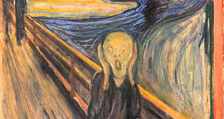 Le cri de Edvard Munch est exposé en permanence au Musée de l’Art de l’Architecture et du Design à Oslo