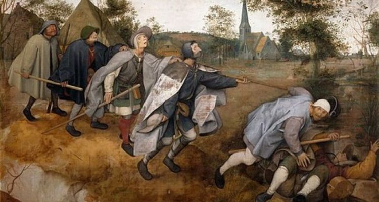 La "Parabole des aveugles" par Peter Brueghel l'ancien