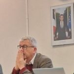 Dans une des salles de réunions de l'Inspection d'académie de la Mayenne - leglob-journal.fr