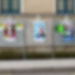 Des panneaux électoraux de la campagne des Municipales de 2020 - © leglob-journal.fr