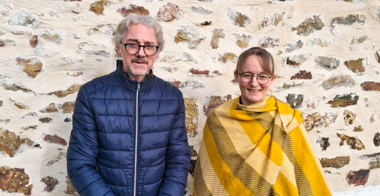 Les deux candidats de la liste d'oppositions a Loiron Ruillé - © leglob-journll.fr