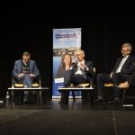 Lors du débat sur la Sécurité à Laval avec Samia Soultani-Vigneron -© leglob-journal.fr