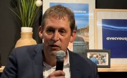 Philippe Royer qui sera n°2 sur la liste de Samia Soultanie et son Premier adjoint - © leglob-journal.fr