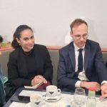 Autour de Florian Bercault trois candidats présentent leur programme - © leglob-journal.fr