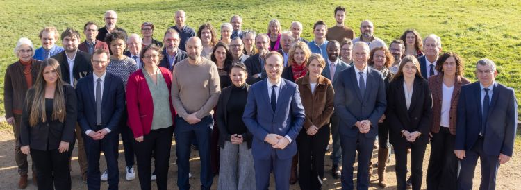 La photo de la liste de Florian Bercault realisée par l'équipe de campagne du candidat