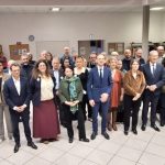 Photo de la liste de Florian Bercault aux Fourches à à Laval lors de la présentation de la liste - © leglob-journal.fr