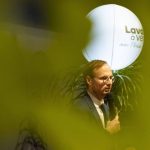 Florian Bercault lors de son meeting de début de campagne - © leglob-journal.fr