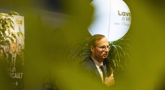 Florian Bercault lors de son meeting de début de campagne - © leglob-journal.fr