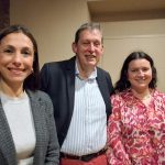 Deux des colistiers de Samia Soultani Vignron, Philippe Royer et Agathe Laigle - © leglob-journal.fr