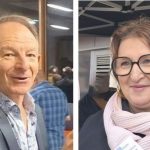 Jean-Pierre Thiot et Brigitte Guillardeau Marchand à l'Huisserie - © leglob-journal.fr