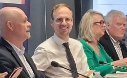 Florian Bercault qui a été réélu Président de Laval Agglo - © leglob-journal.fr