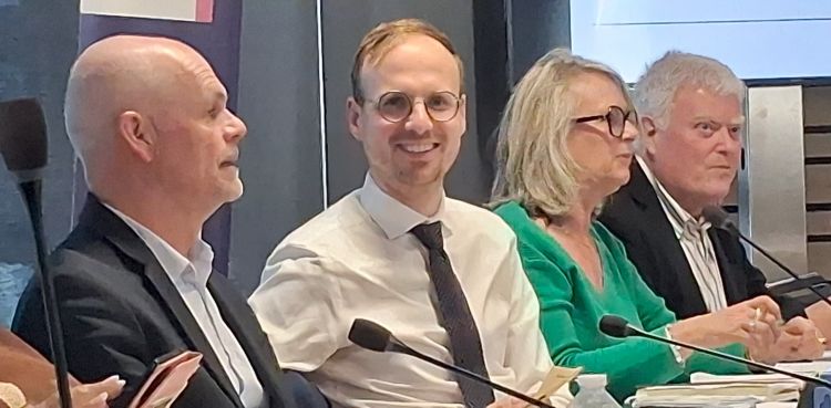 Florian Bercault qui a été réélu Président de Laval Agglo - © leglob-journal.fr