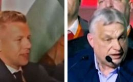 Péter Magyar vient de se hisser au pouvoir en Hongrie en détrônant Viktor Orban - © montage leglob-journal.fr