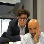 L'élu du RN au conseil communautaire prend la parole au conseil communautaire à Laval Aglo - capture écran