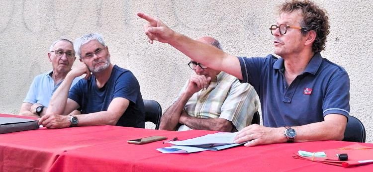 Lors de la création de l'associatiopn à L'Huisserie - © leglob-journal.fr