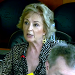 Élisabeth Doineau intervenant au conseil départemental de la Mayenne le 22 juin 2026 – Capture écran Youtube CD53
