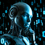Une représentation de l'intelligence artificielle mise en valeur par l'intelligence artificielle elle-même